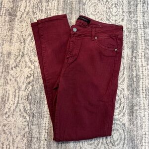 Liverpool Jeans Company Burgundy Jeans